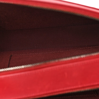 Chanel Lambskin Large Coco Boy Camera Case Red 6 of 11