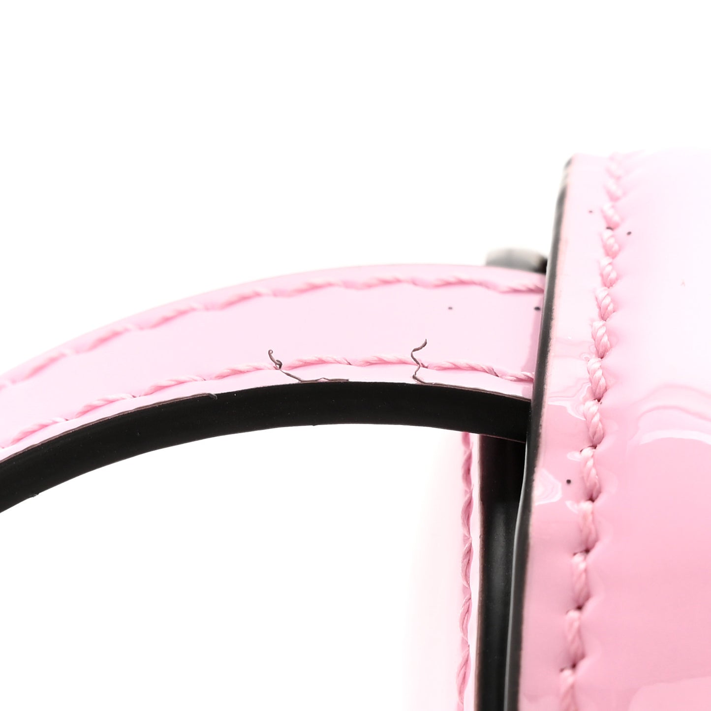 Patent Mini La Medusa Bag Pink