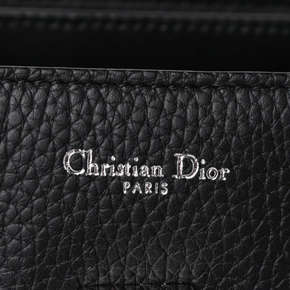 Christian Dior Grained Calfskin Medium Diorever Flap Black 5 of 5