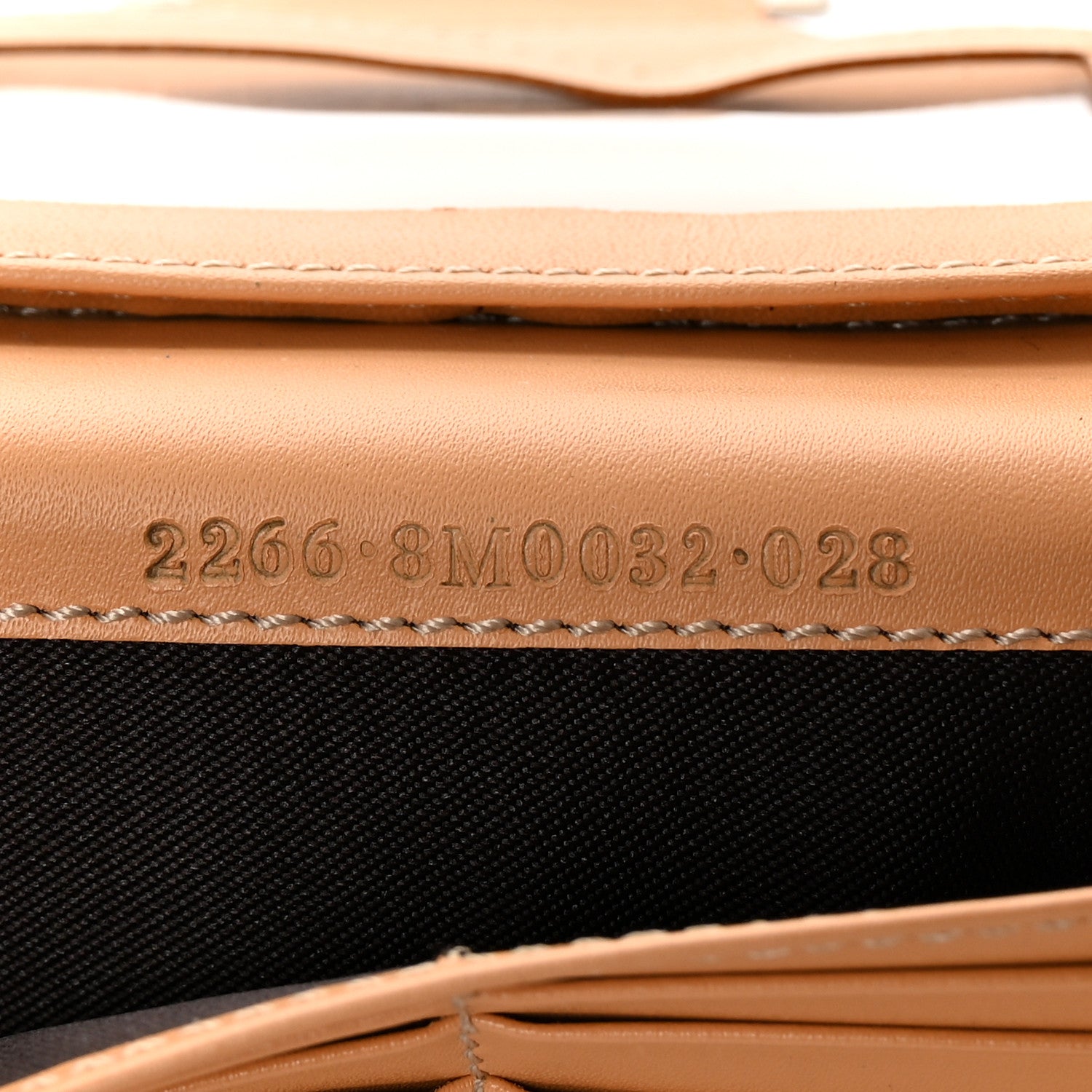 Fendi Zucchino Forever Continental Wallet Toro Natural 7 of 8