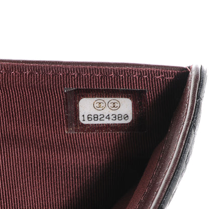 Chanel Caviar Quilted Zip Pocket Wallet Black 9 of 9