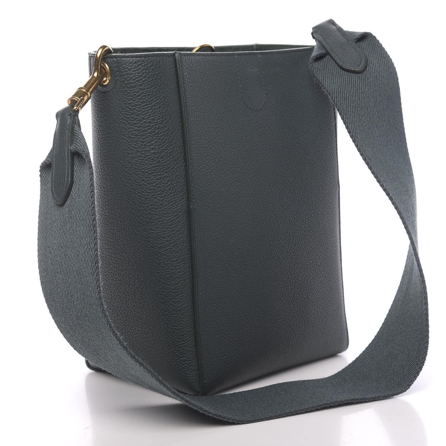 Celine Soft Grained Calfskin Small Sangle Bucket Bag Amazone 3 of 10