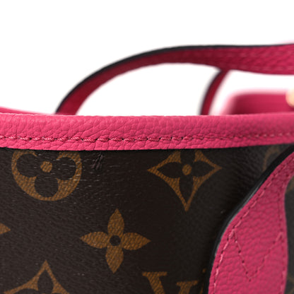 Louis Vuitton Monogram Neverfull Inside Out Bandouliere BB Rose Pondichery 20 of 20