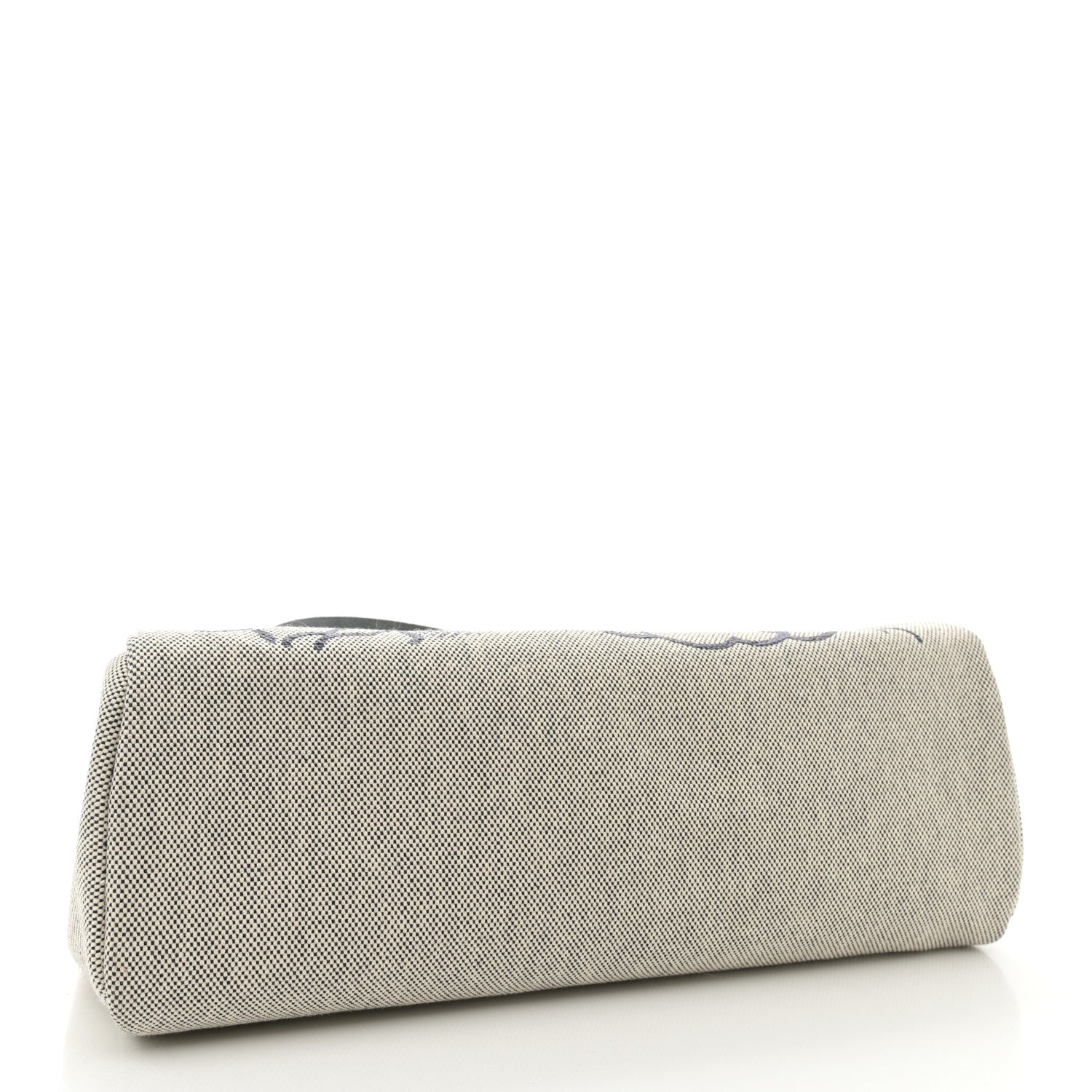 Hermes Vache Hunter Toile H Pegase Pop Herbag Zip Retourne 31 PM Bleu Indigo Ecru Black 5 of 14