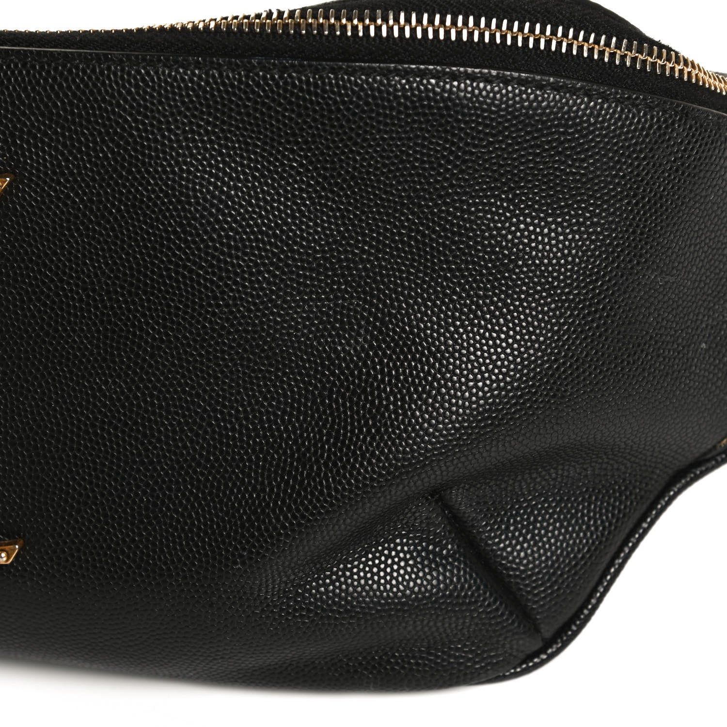 Saint Laurent Grain De Poudre Monogram Belt Bag Black 10 of 11