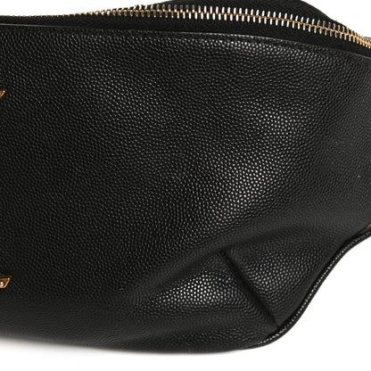 Saint Laurent Grain De Poudre Monogram Belt Bag Black 10 of 11