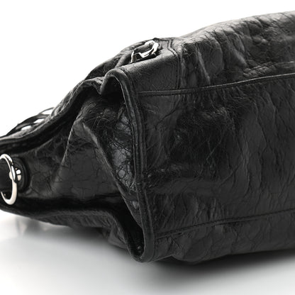 Balenciaga Agneau Classic Silver Hardware City Black 6 of 7