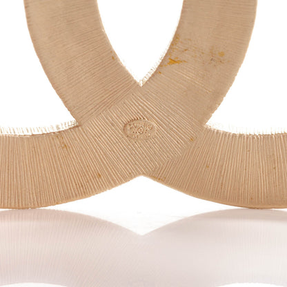 Chanel Pearl Large CC Brooch Gold 4 of 5