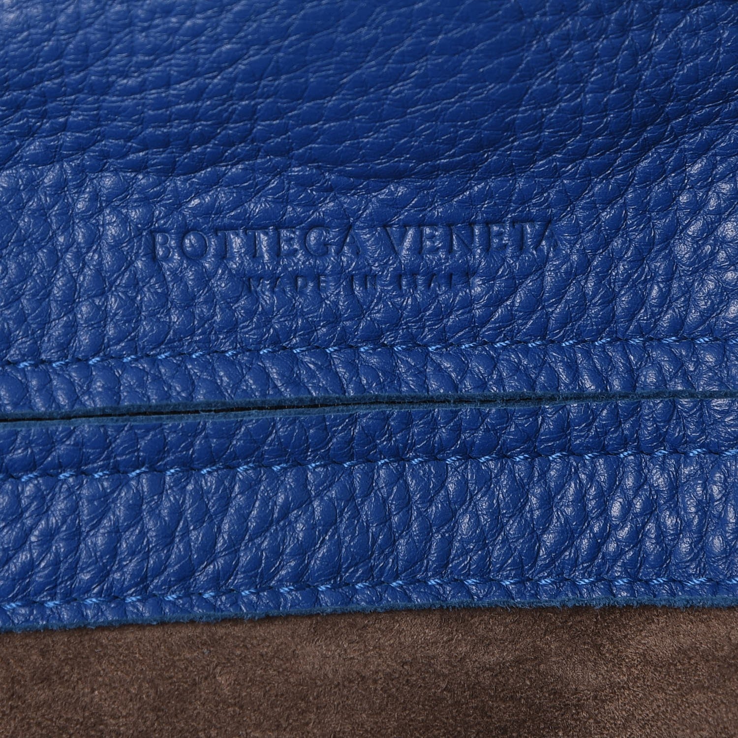 Bottega Veneta Cervo Deerskin Large Hobo Signal Blue 6 of 7