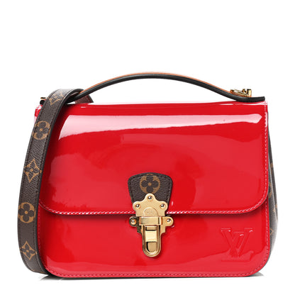 Louis Vuitton Patent Calfskin Monogram Cherrywood BB Scarlet 1 of 4