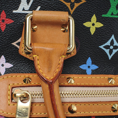 Louis Vuitton Monogram Multicolor Alma Black 8 of 8