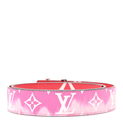 Louis Vuitton Giant Monogram 30mm LV Iconic Reversible 80 32 Belt Rouge 2 of 5