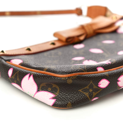 Louis Vuitton Monogram Cherry Blossom Pochette Accessories Brown 8 of 11