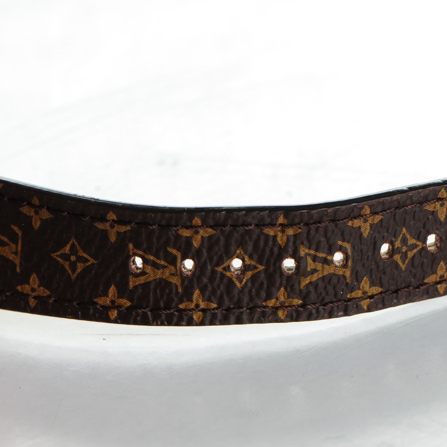 Louis Vuitton Stainless Steel Monogram Diamond Mother of Pearl 34mm Tambour Idylle Blossom Quartz Watch 9 of 10