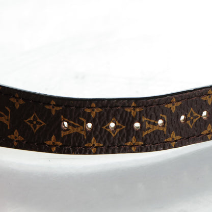 Louis Vuitton Stainless Steel Monogram Diamond Mother of Pearl 34mm Tambour Idylle Blossom Quartz Watch 9 of 10