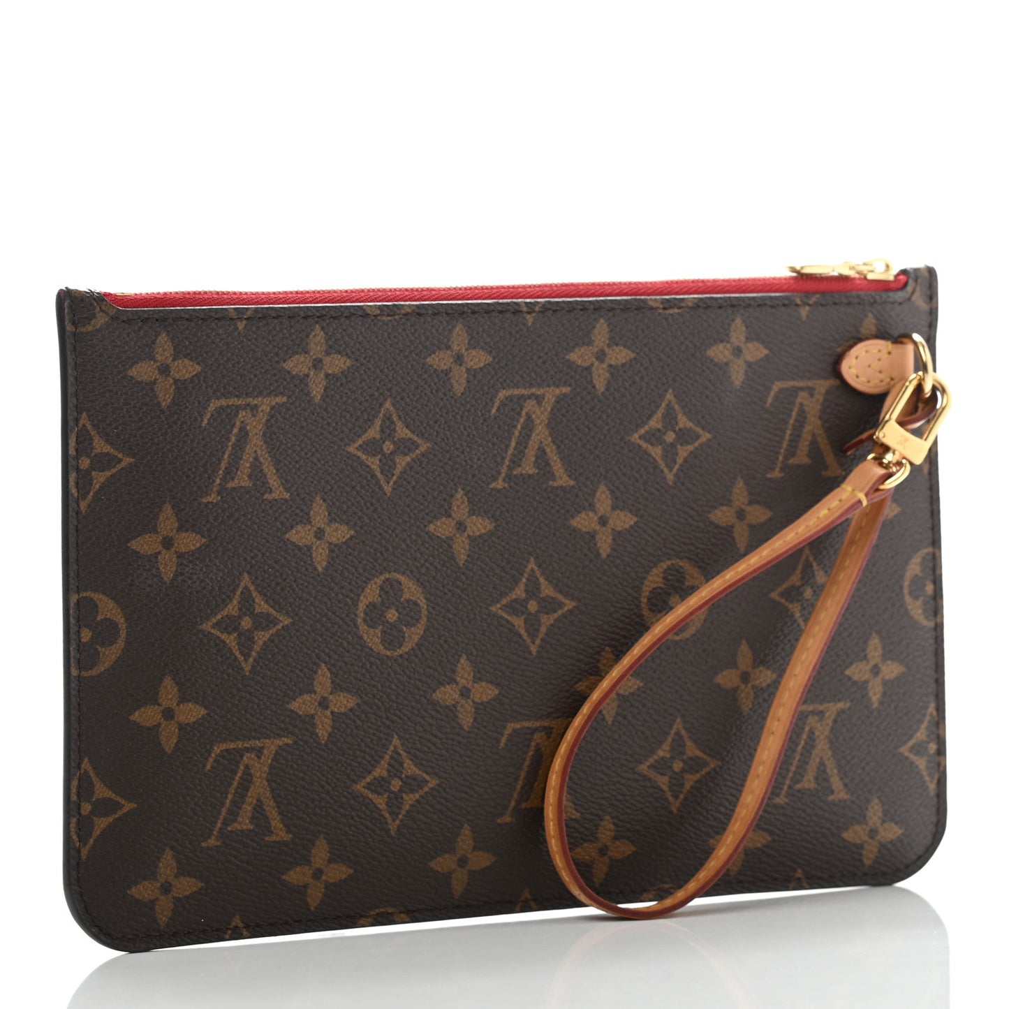 Monogram Neverfull MM GM Pochette Cherry