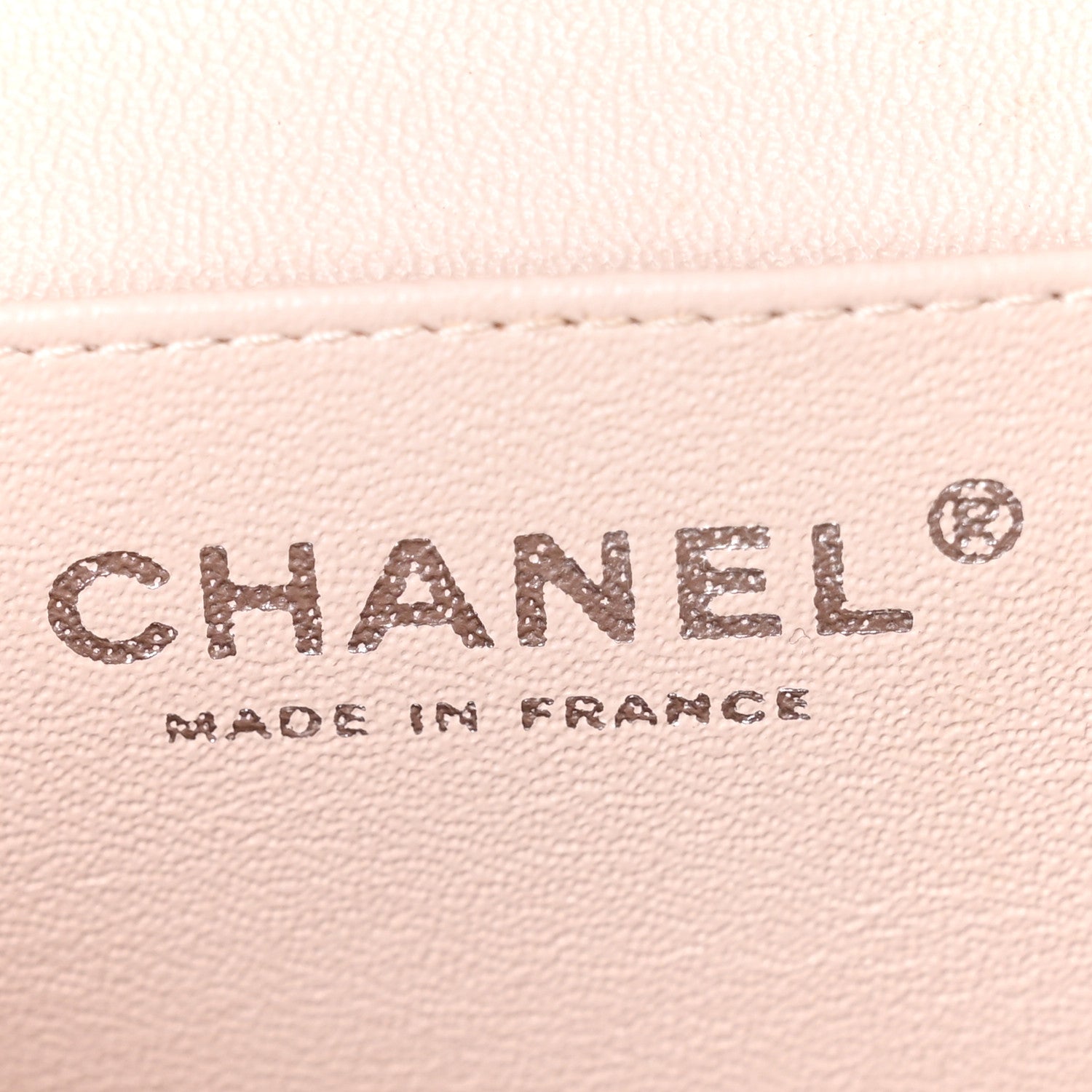 Chanel Patent Quilted Clutch with Chain Flap Beige 6 of 11
