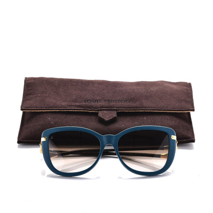 Louis Vuitton Monogram Charlotte Z0630W Sunglasses Turquoise 8 of 8