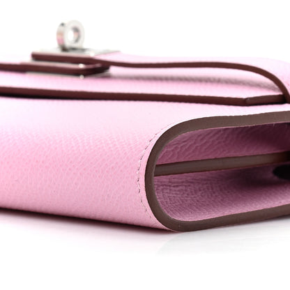 Hermes Epsom Kelly To Go Wallet Mauve Sylvestre 10 of 11