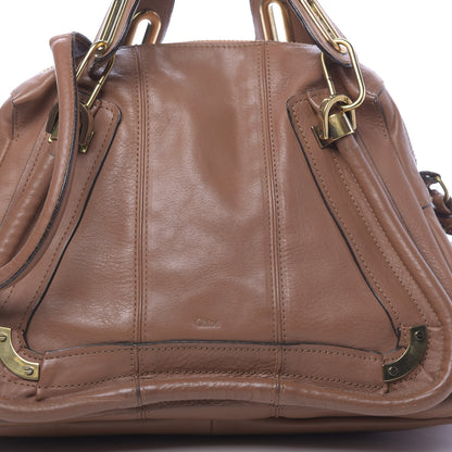 Chloe Calfskin Medium Paraty Speculoos Brown 9 of 17