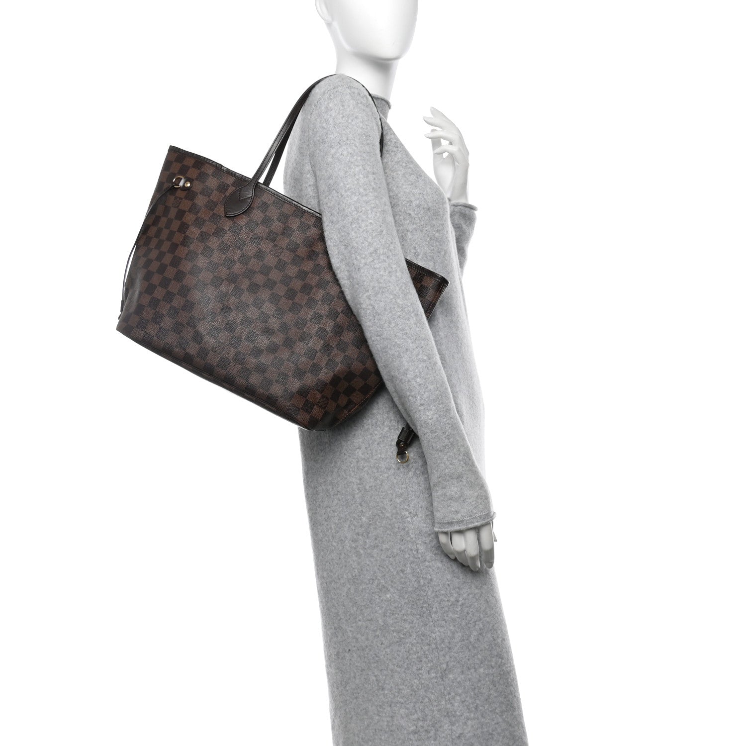 Louis Vuitton Damier Ebene Neo Neverfull MM 2 of 11