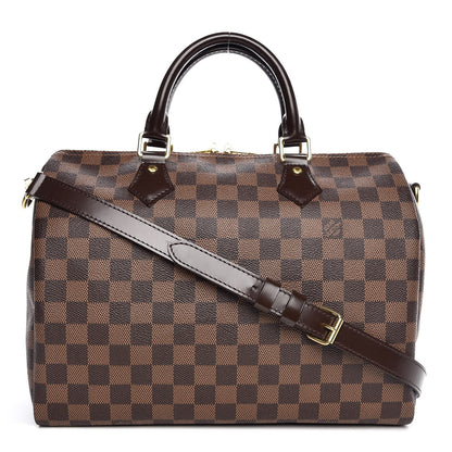 Louis Vuitton Damier Ebene Speedy Bandouliere 30 1 of 8