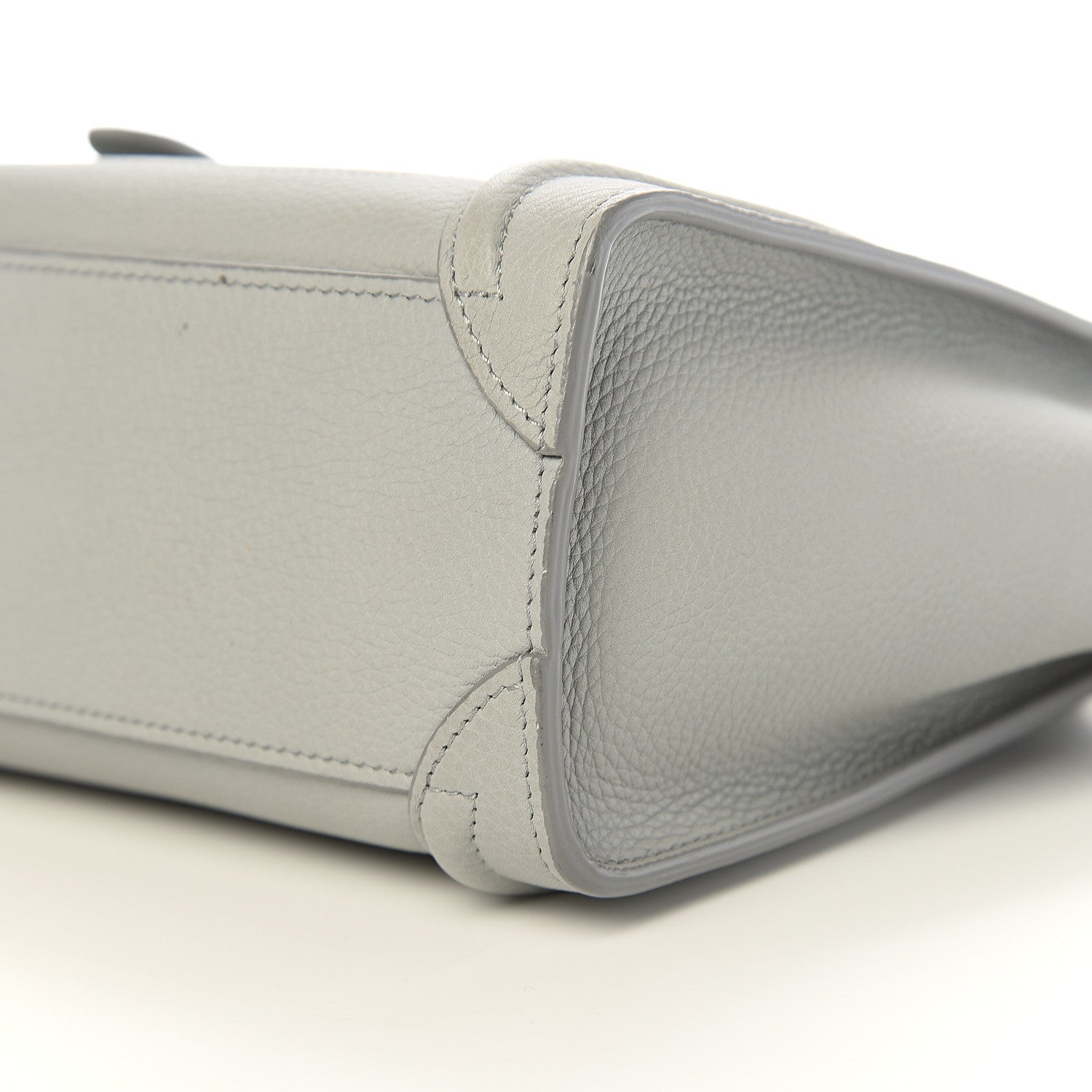 Celine Drummed Calfskin Nano Luggage Lune 9 of 11