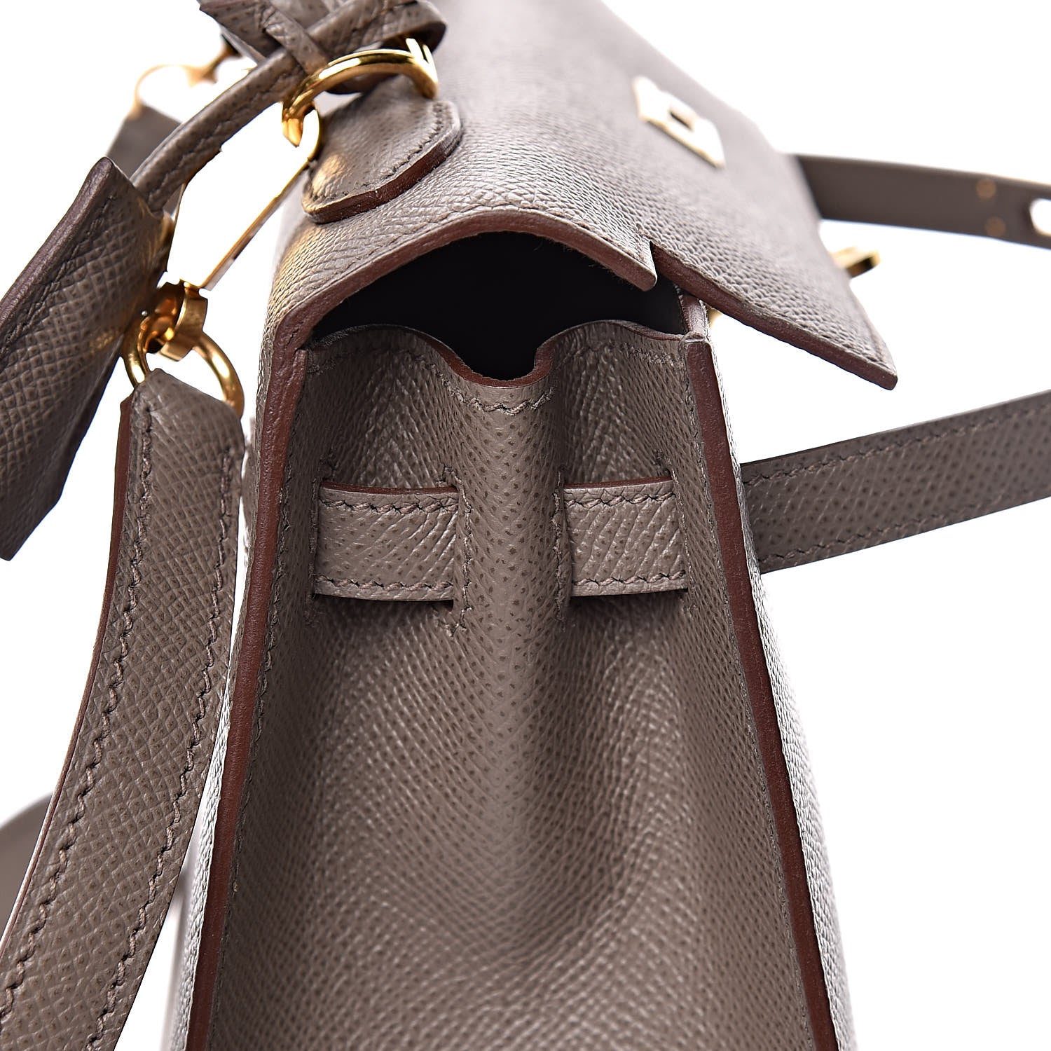 Hermes Epsom Kelly Sellier 25 Etain 23 of 40