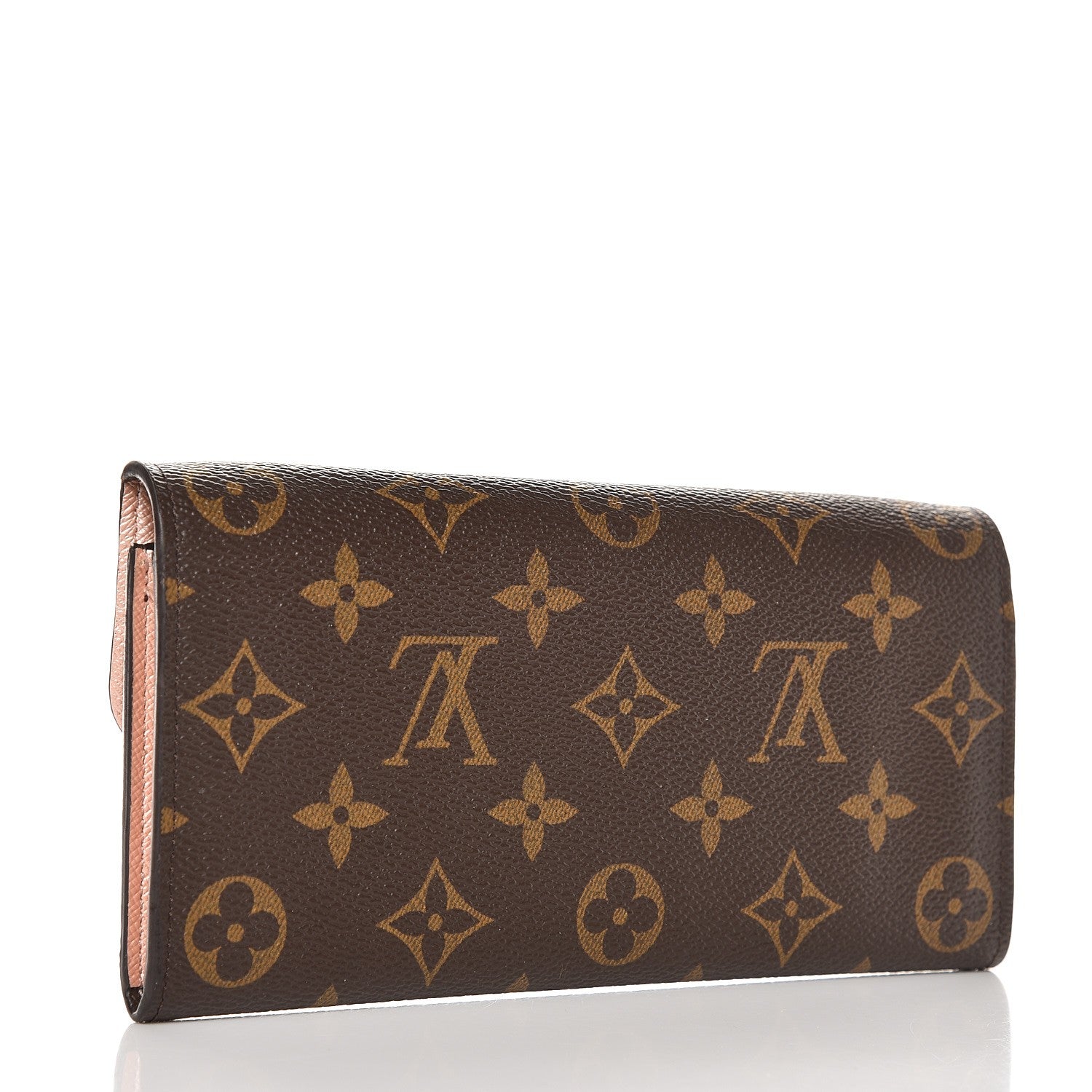 Louis Vuitton Monogram Emilie Wallet Rose Nacre 3 of 7