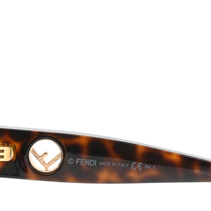 Fendi Acetate F is Fendi Cat Eye Sunglasses FF 0360/G/S Havana 5 of 7