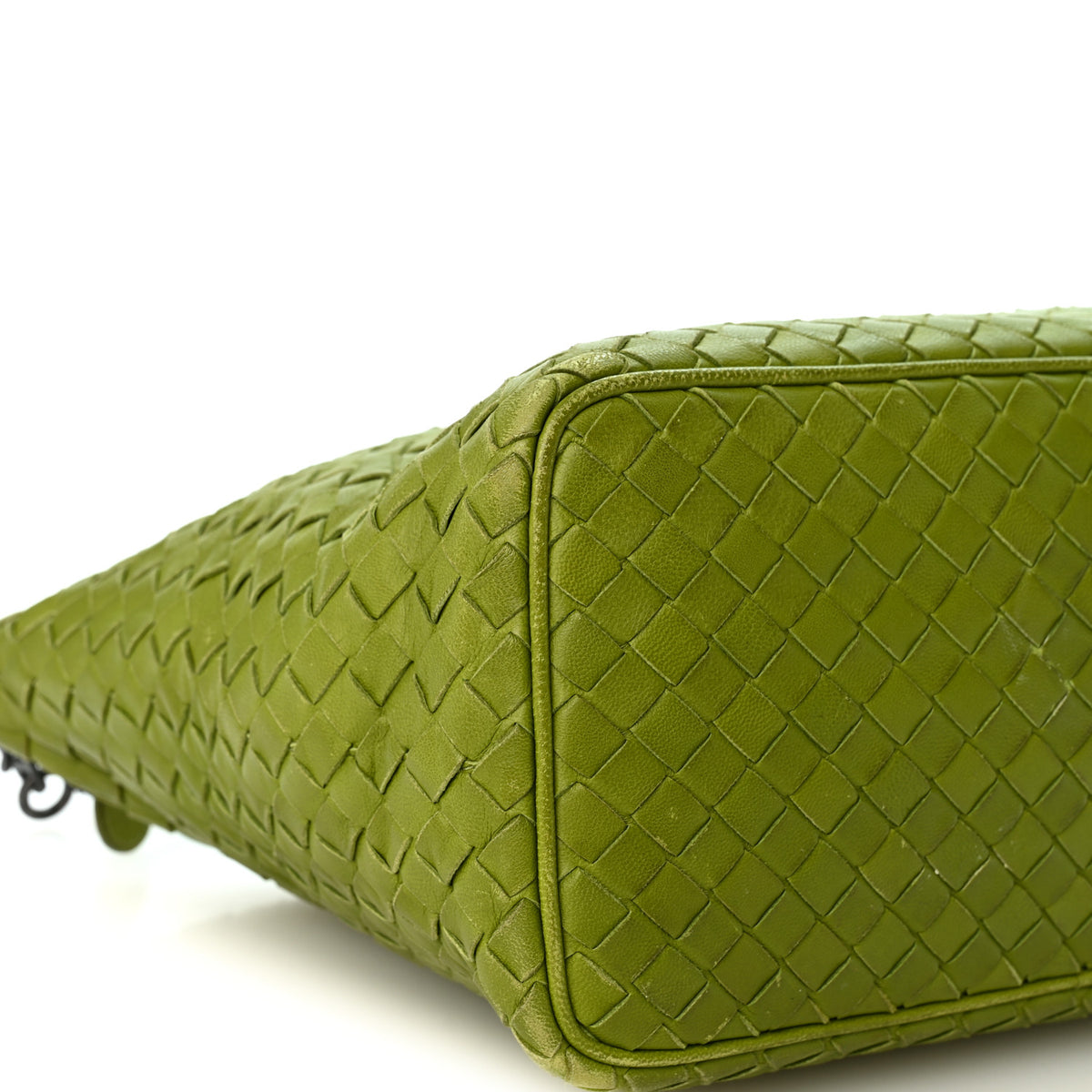 Nappa Intrecciato Small Shoulder Bag Assenzio