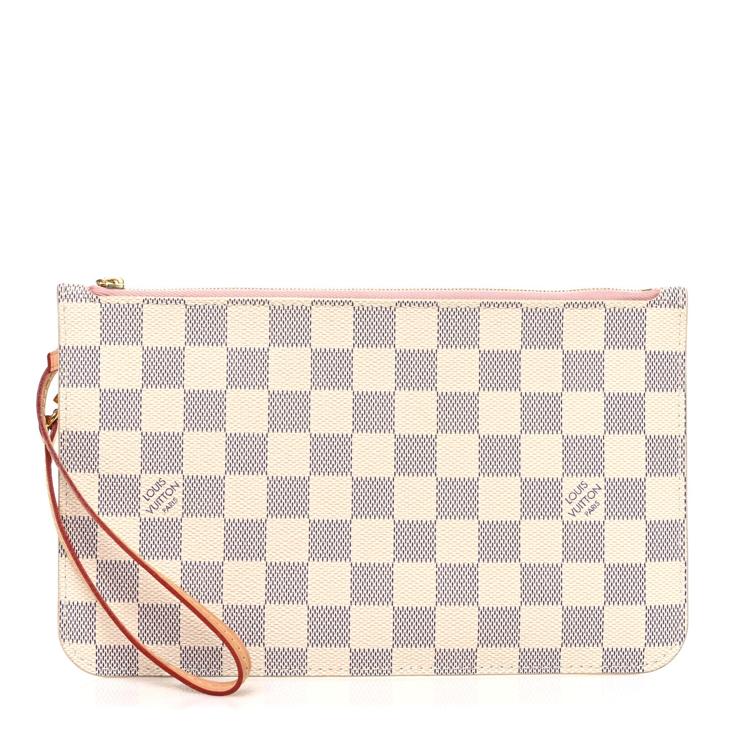 Damier Azur Neverfull MM GM Pochette Rose Ballerine