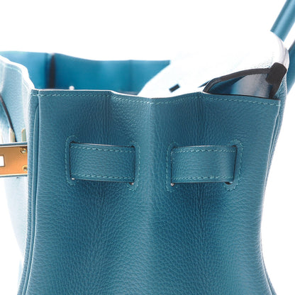 Hermes Togo Birkin 35 Turquoise 27 of 32