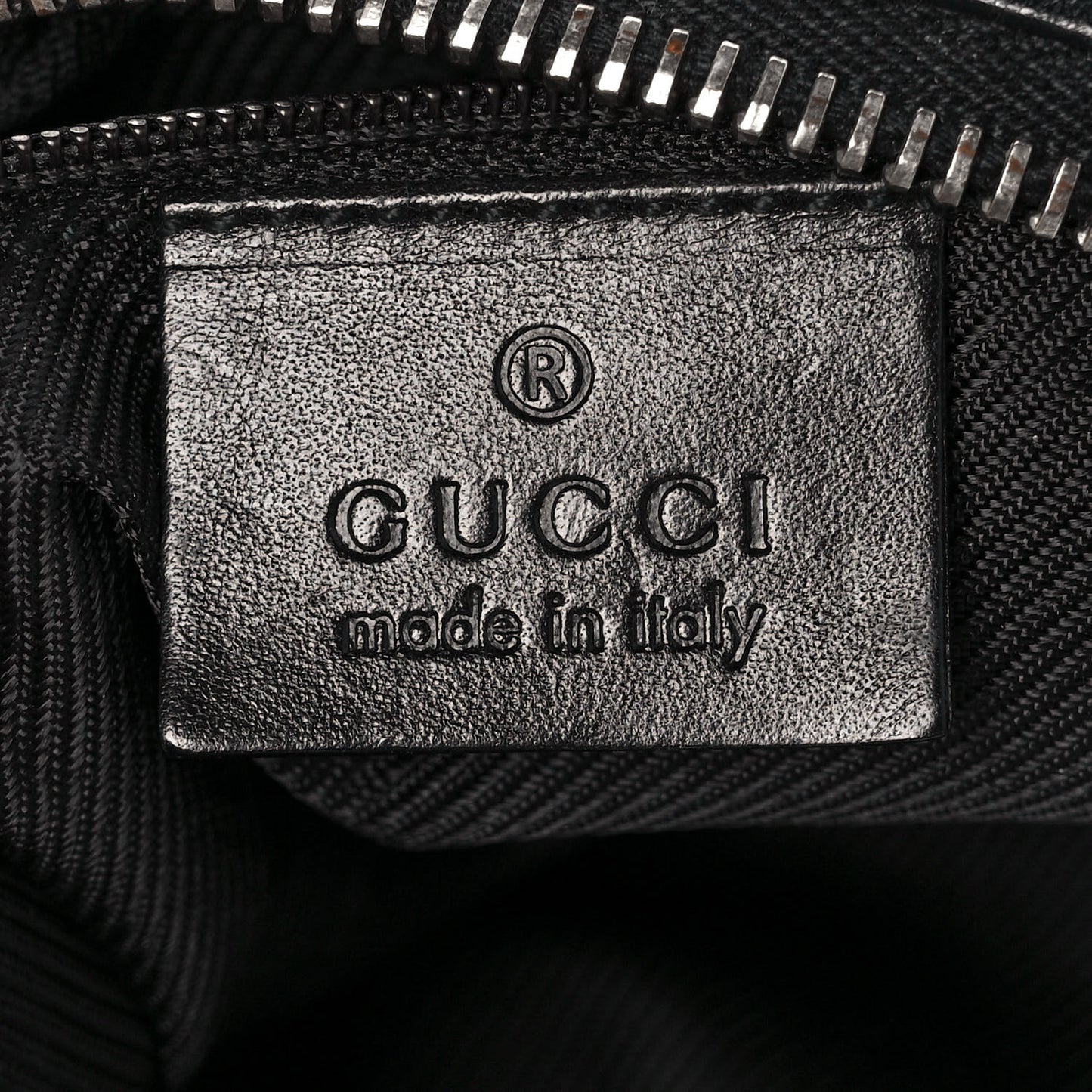 Monogram GG Small Clasp Hobo Black