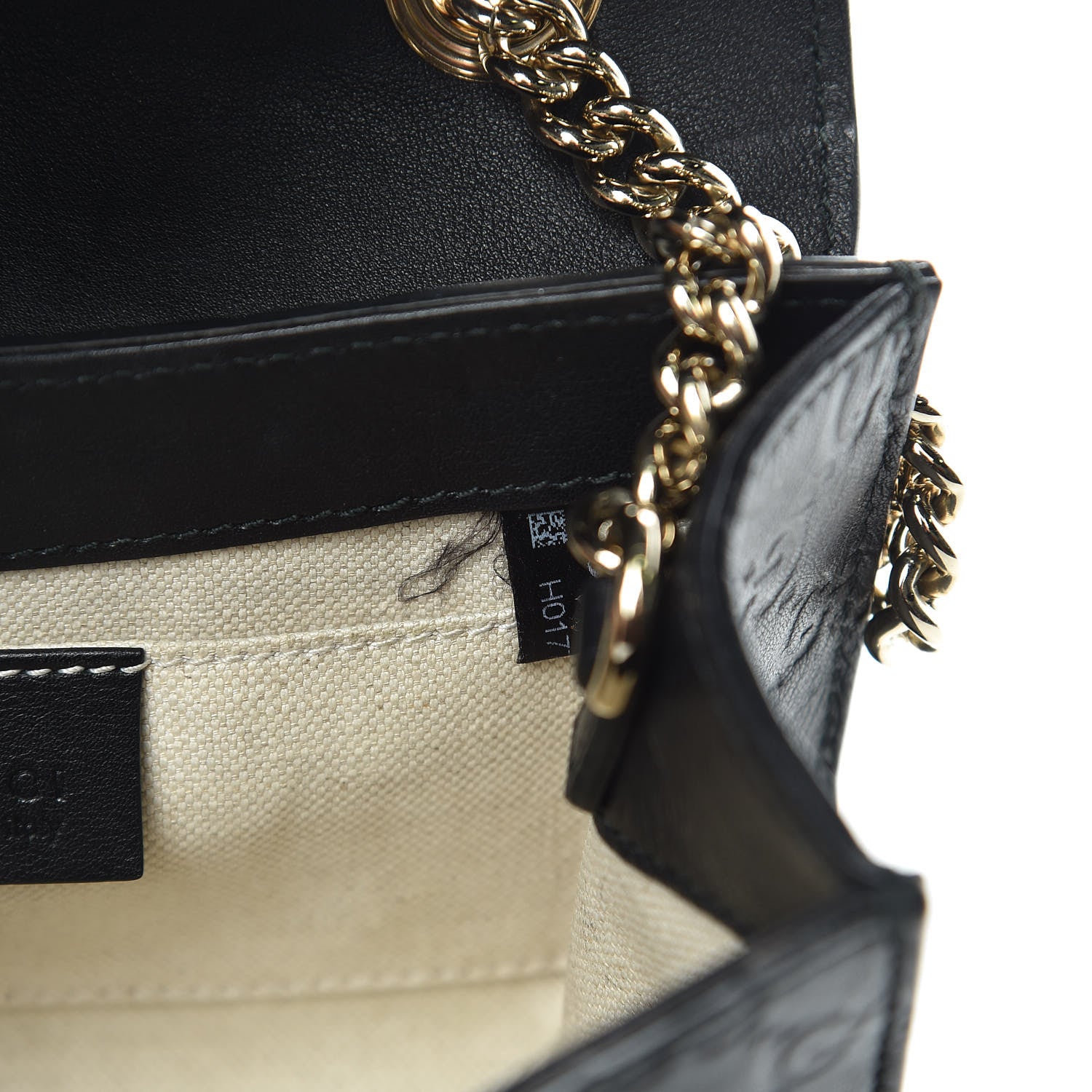 Gucci Guccissima Mini Emily Shoulder Bag Black 12 of 12