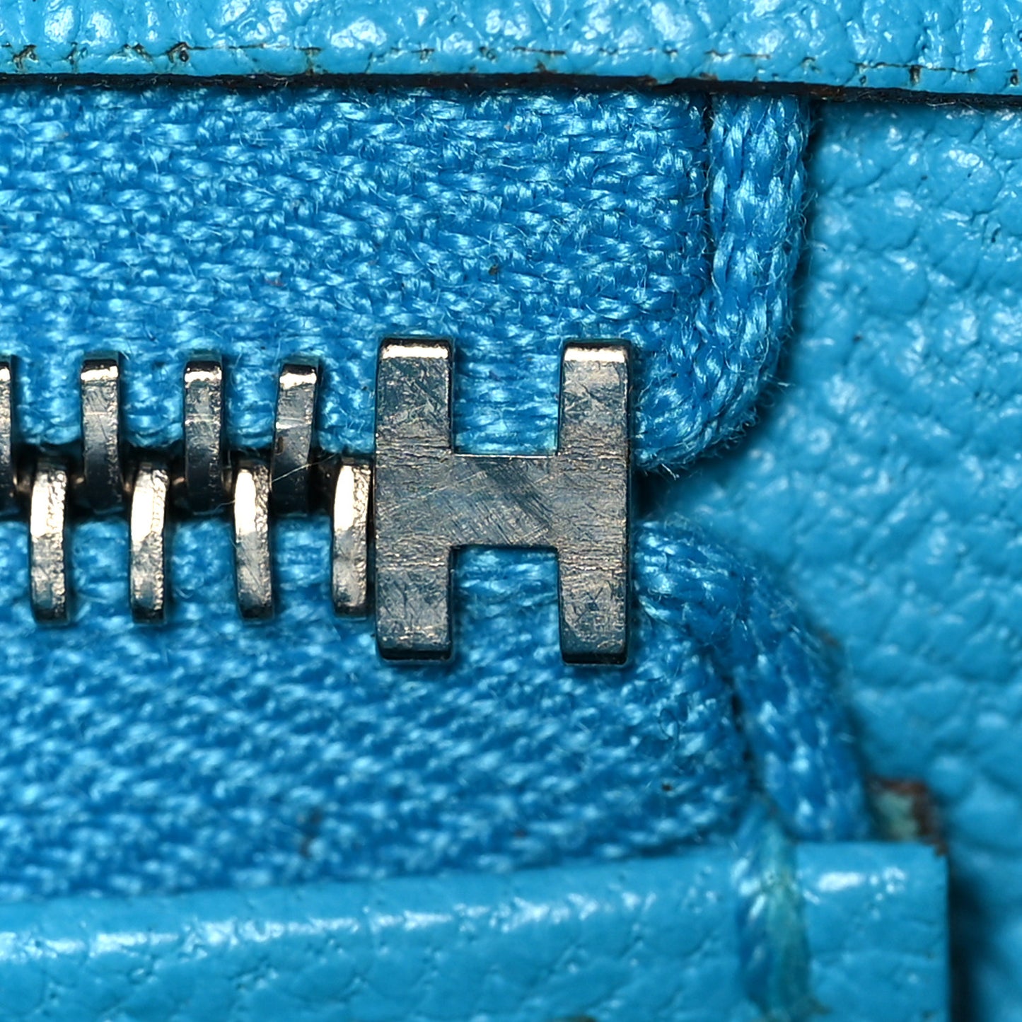 Chevre Horseshoe Birkin 30 Parme Bleu Aztec