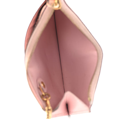 Louis Vuitton Vernis Key Pouch Rose Ballerine 4 of 7
