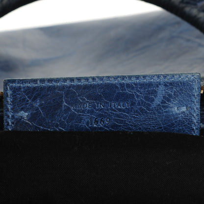 Balenciaga Chevre Classic Hardware Work Navy 7 of 8