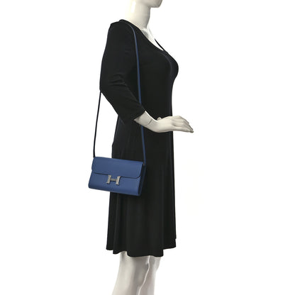 Hermes Epsom Constance Long To Go Wallet Mykonos 2 of 10