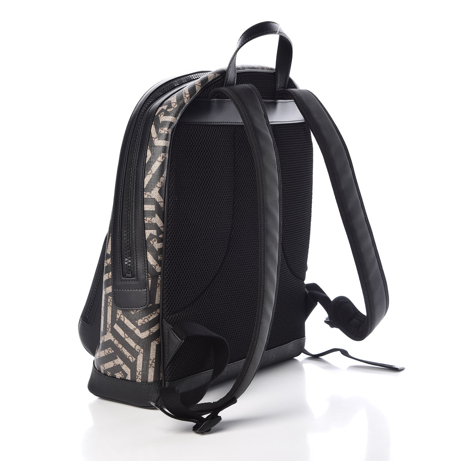 Gucci GG Supreme Monogram Caleido Medium Day Backpack Black 3 of 9