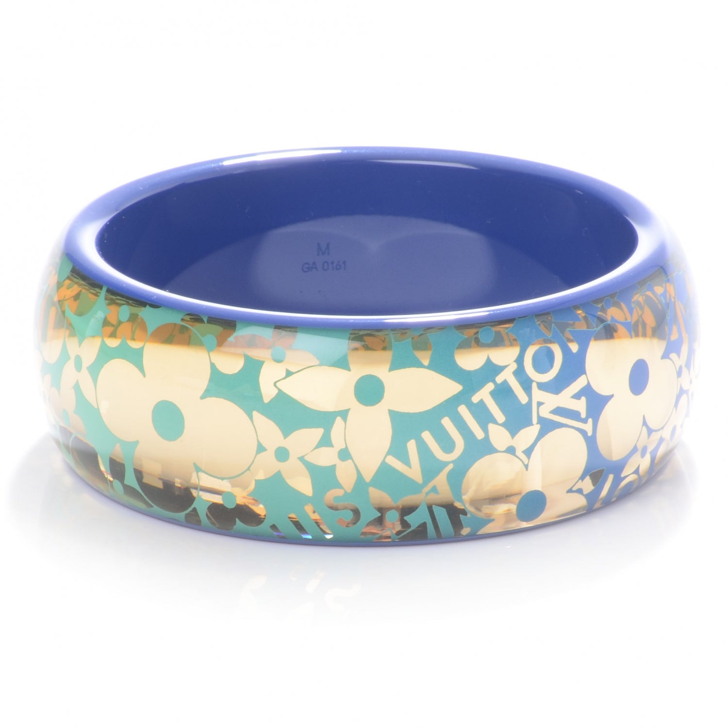 Louis Vuitton Resin Tropical Cocktail Bracelet TGM Medium Blue 3 of 5