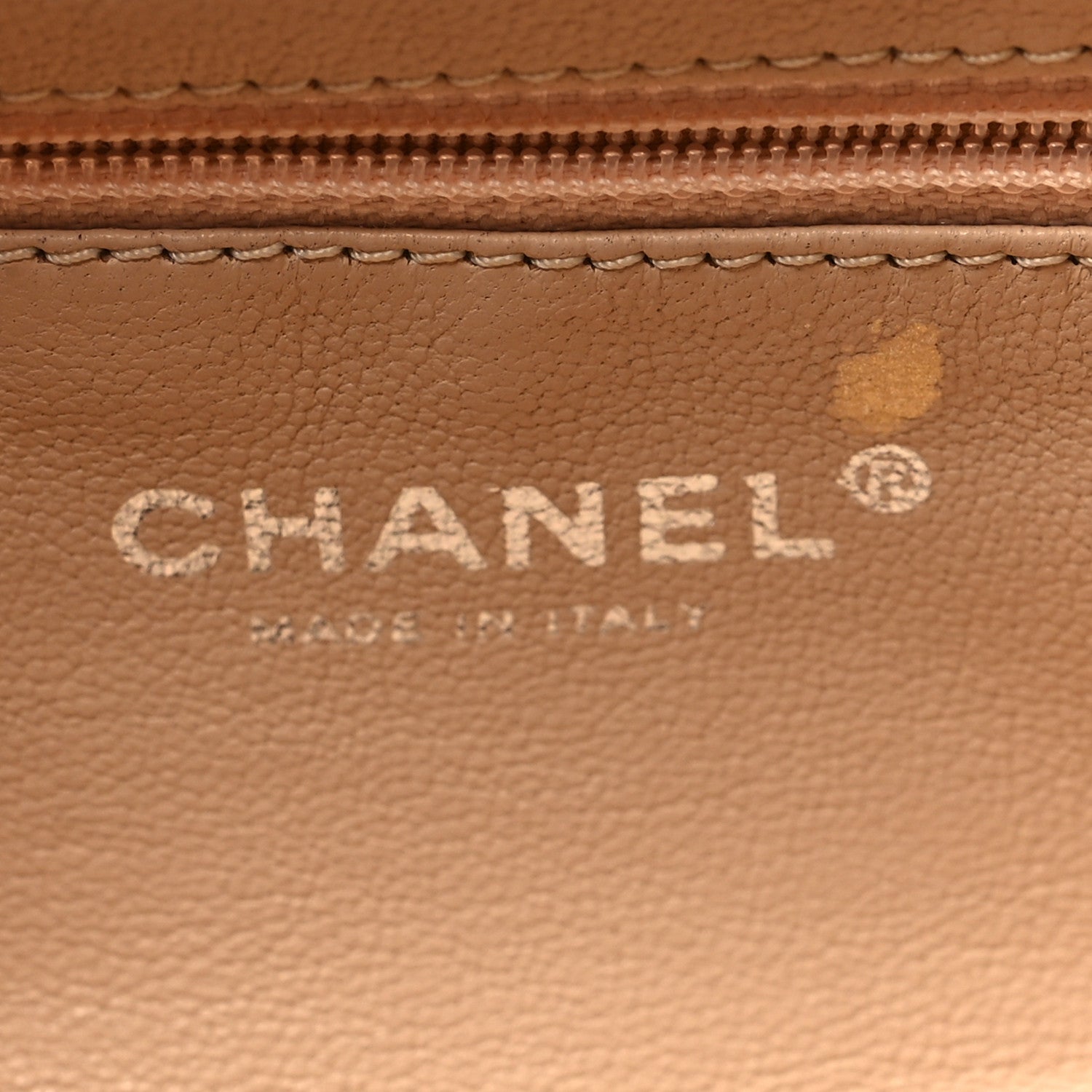 Chanel Lambskin Quilted Timeless Clutch Beige Clair 6 of 11