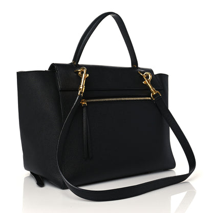 Celine Grained Calfskin Mini Belt Bag Black 3 of 10