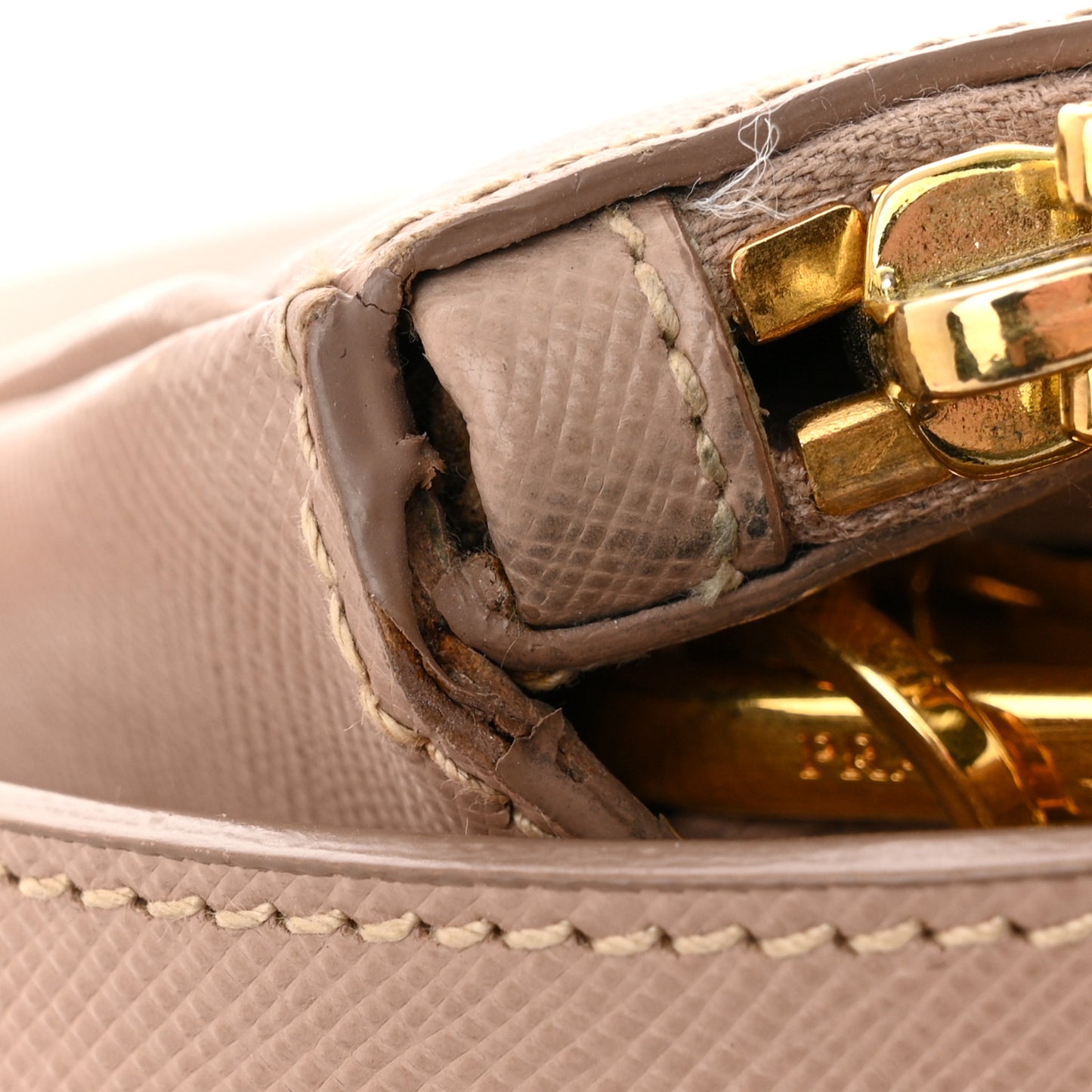 Saffiano Small Galleria Double Zip Tote Cammeo