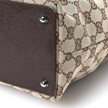 Gucci Monogram Eclipse Tote Gold 10 of 11