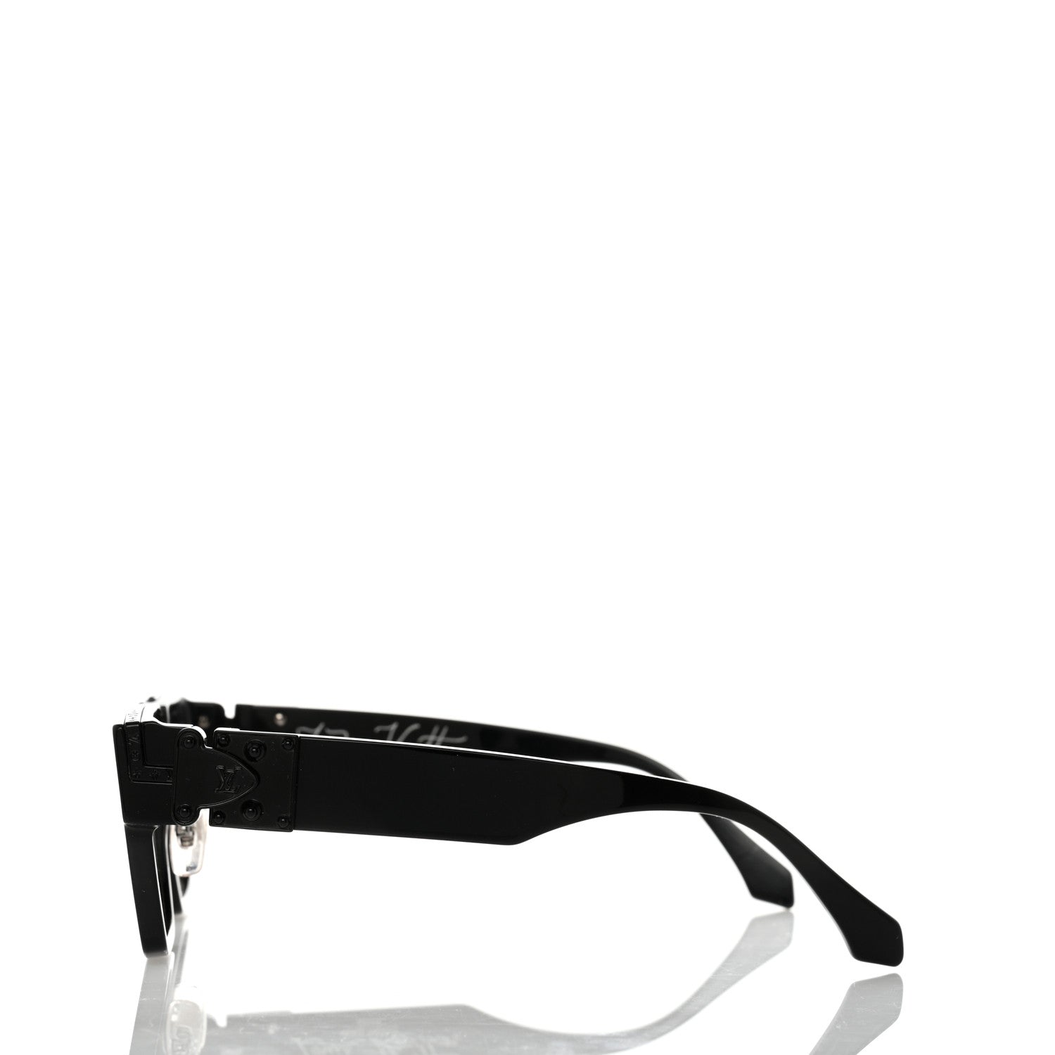Louis Vuitton Acetate 1.1 Millionaires Z1358W Eyeglasses Black 3 of 8