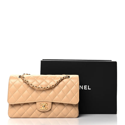 Chanel Caviar Quilted Medium Double Flap Beige Clair 11 of 11