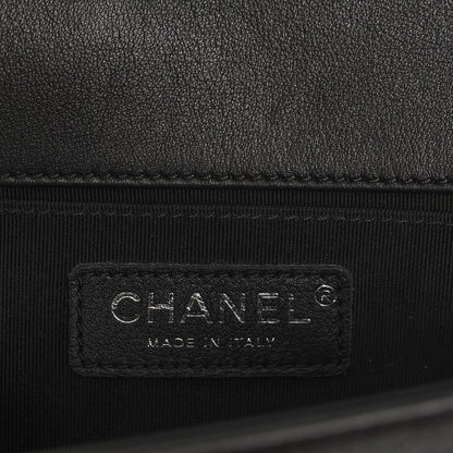 Chanel Calfskin Quilted Medium Boy Flap Black 6 of 7