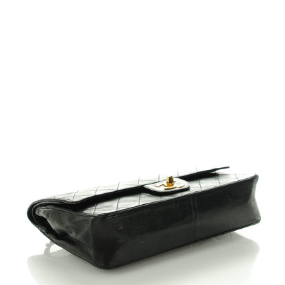 Chanel Lambskin Quilted Medium Double Flap Black 4 of 8