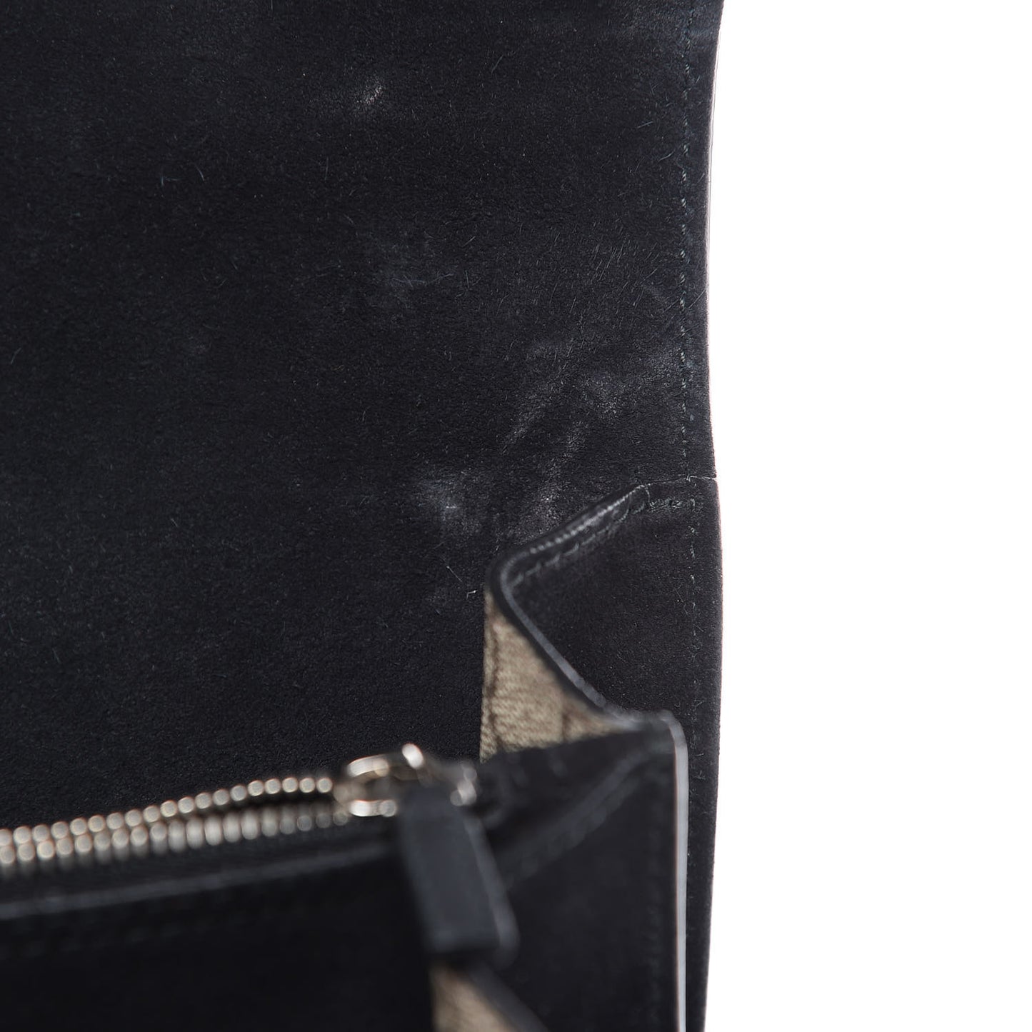 GG Supreme Monogram Crystal Small Dionysus Shoulder Bag Black